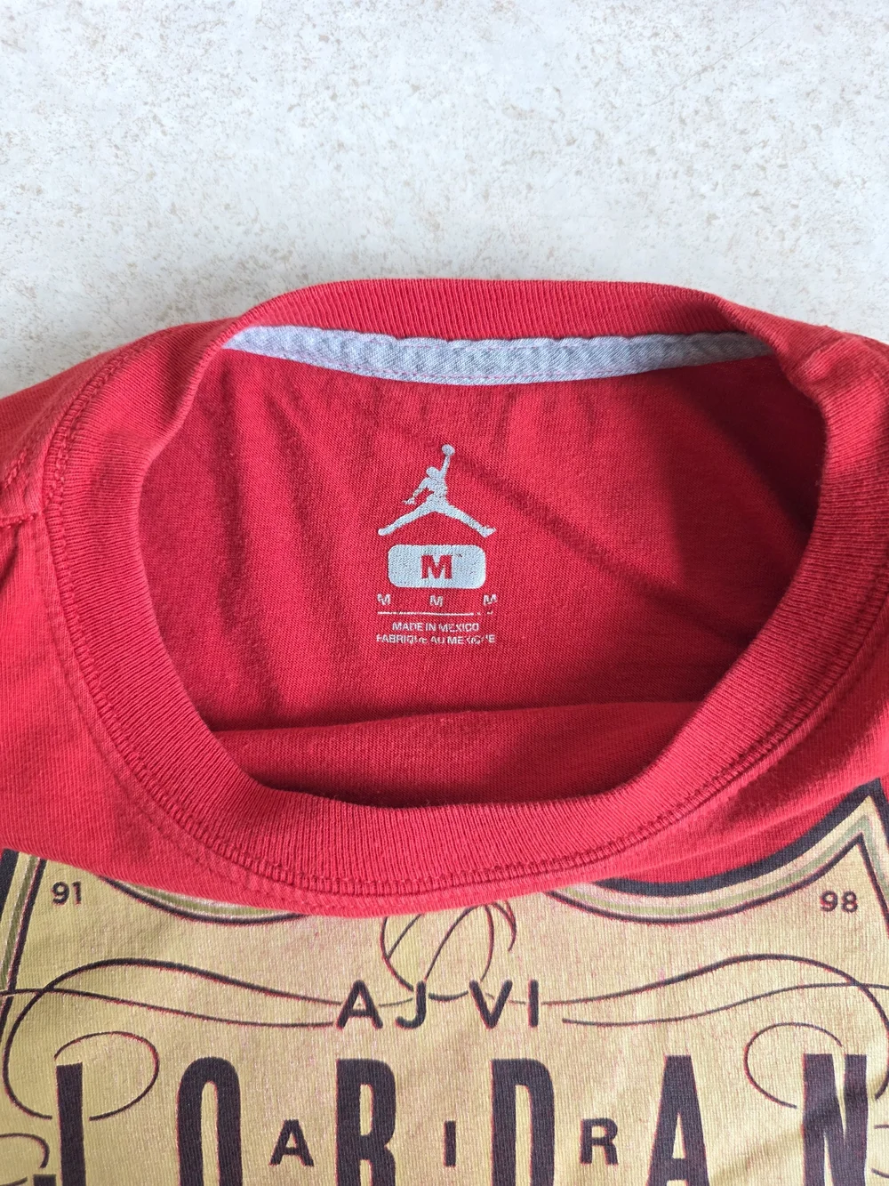 Nike Air Jordan 1st Championship AJVI T-shirt
